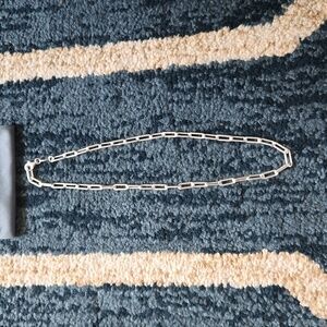 5.3 mm Sterling Silver LOLA Paperclip chain neclace